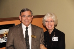 Dan O'Brien (member) and Ginny O'Brien (guest-Canine Companions)